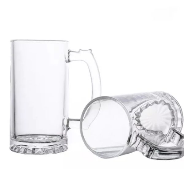 Caneca Chopp Cristal Sublime 460ml para Sublimação