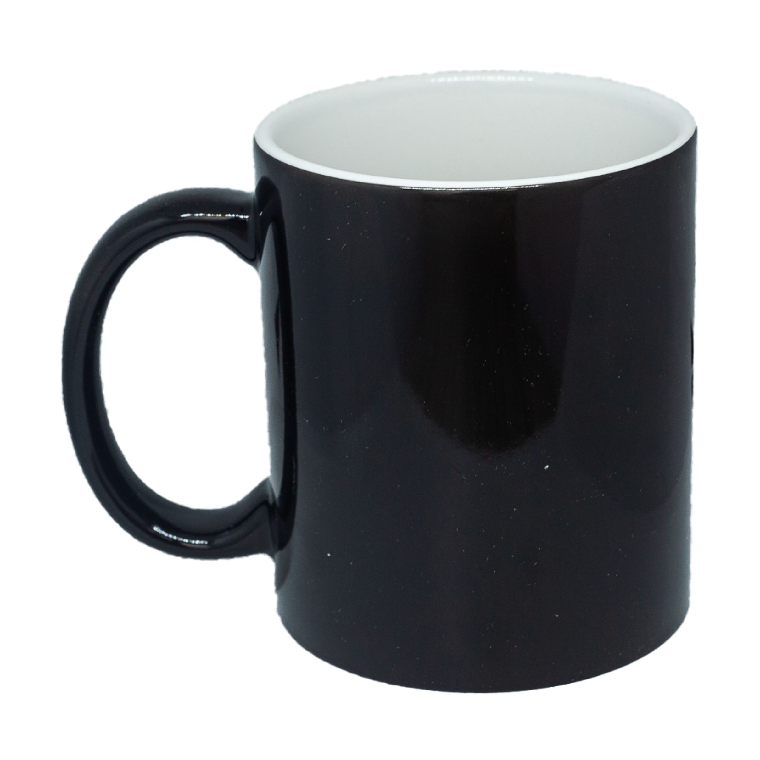 Caneca Mágica Preta Brilho Live 325ml para Sublimação - Imagem 2