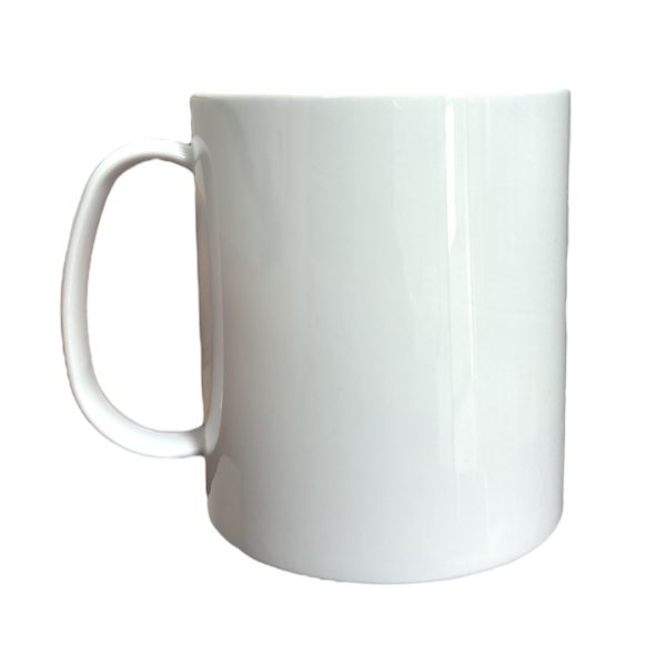 Caneca de Polímero para Sublimação Branca Premium 325ml